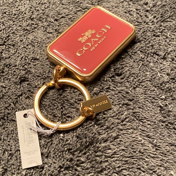 NWT Coach Horse & Carriage C4317 Bag Charm/ Key Ring - Picture 10 of 13
